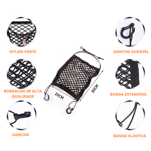 Fortline Elastic Net - Organiza y almacena